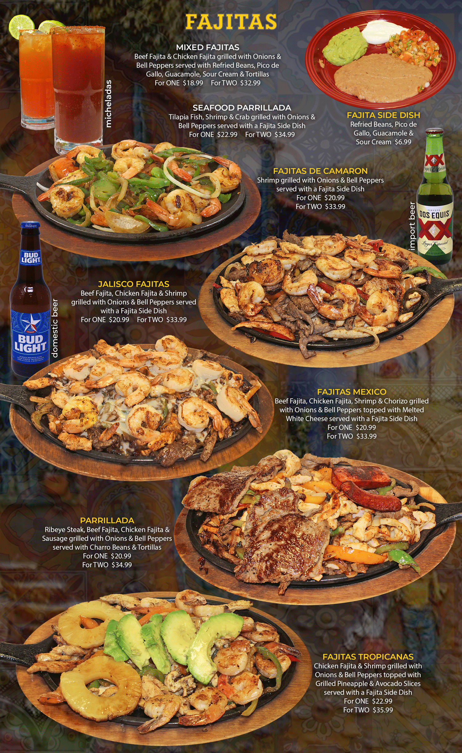 Taqueria Jalisco menu — page 6
